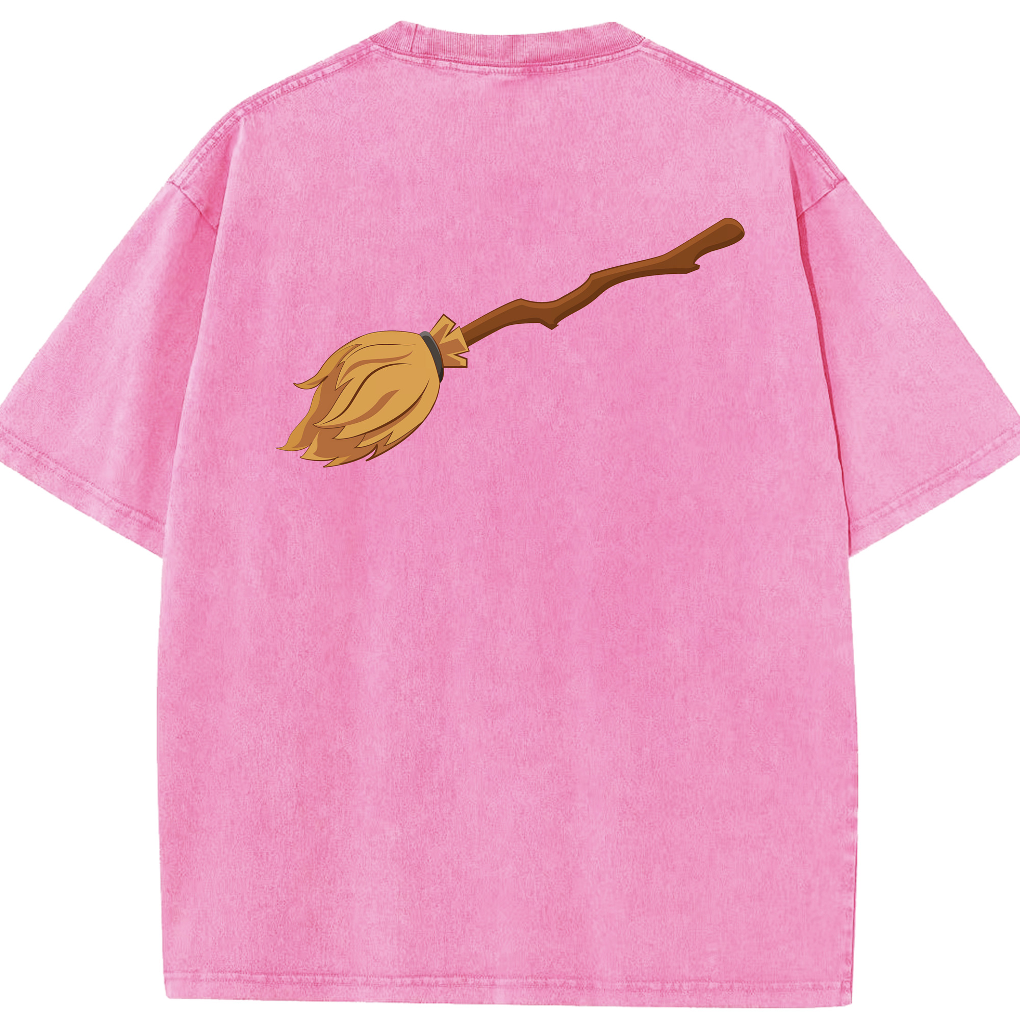 （画像用） Harry Potter ハリー・ポッターシリーズ 綿100% ヴィンテージ風 半袖Tシャツ（背面プリント）